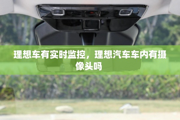 理想车有实时监控，理想汽车车内有摄像头吗 