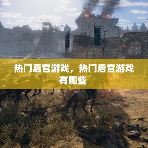热门后宫游戏，热门后宫游戏有哪些 
