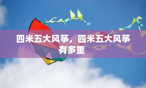 四米五大风筝，四米五大风筝有多重 