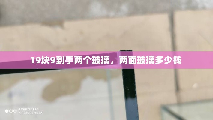 19块9到手两个玻璃，两面玻璃多少钱 