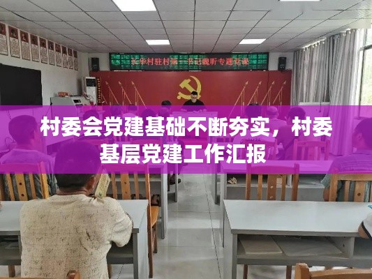 村委会党建基础不断夯实，村委基层党建工作汇报 