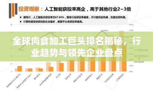 全球肉食加工巨头排名揭秘，行业趋势与领先企业盘点
