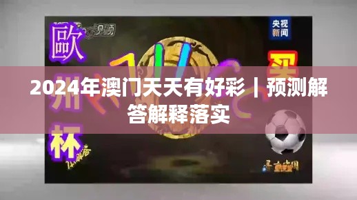 2024年澳门天天有好彩｜预测解答解释落实