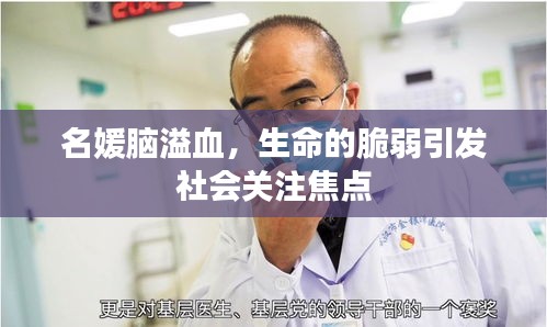 名媛脑溢血，生命的脆弱引发社会关注焦点