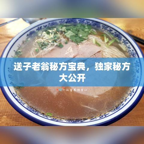 送子老翁秘方宝典，独家秘方大公开