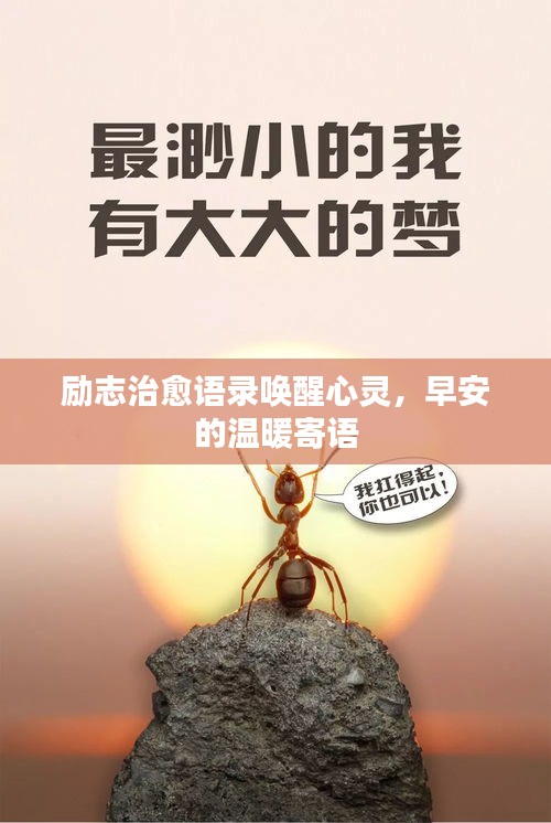 励志治愈语录唤醒心灵，早安的温暖寄语