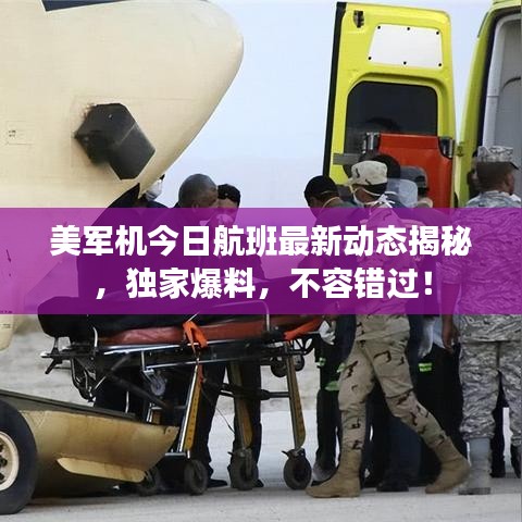 美军机今日航班最新动态揭秘，独家爆料，不容错过！