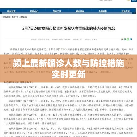 颍上最新确诊人数与防控措施实时更新