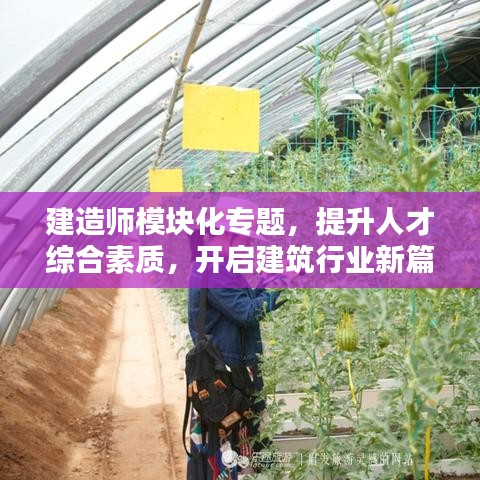建造师模块化专题，提升人才综合素质，开启建筑行业新篇章