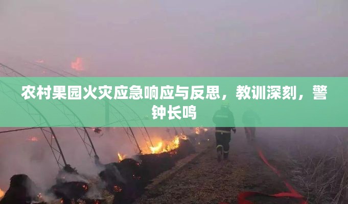 农村果园火灾应急响应与反思，教训深刻，警钟长鸣