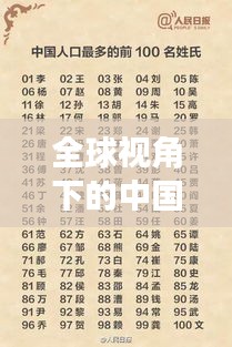 全球视角下的中国姓氏排名位置揭秘