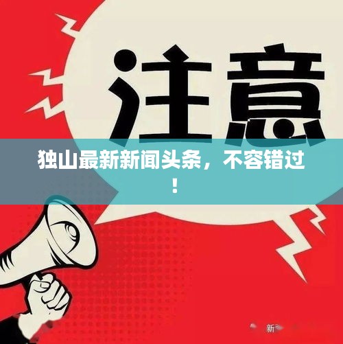 独山最新新闻头条，不容错过！