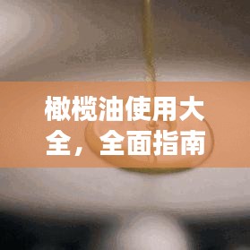 橄榄油使用大全，全面指南与小贴士，轻松掌握橄榄油的多重用途！
